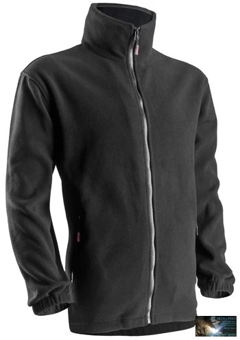 THD-XVPON CIPZÁROS POLÁR PULÓVER FEKETE