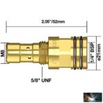 Hegesztőfej közdarab XP8-450W pisztolyhoz (5db/cs) - Image 2