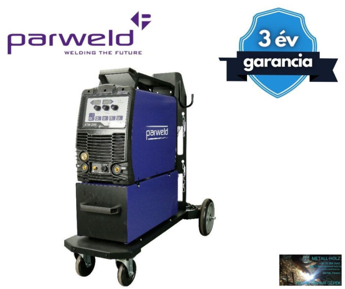 Parweld 250A-os 400V digitális, inverteres Multi-MIG hegesztőgép - Image 1