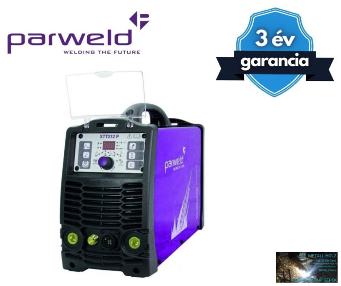 Parweld 200A-os digitális, impulzus AC/DC HF-AWI inverteres hegesztőgép - Image 1