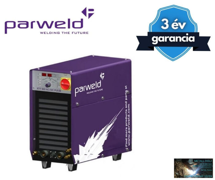 Parweld 500A-os digitális, impulzus AC/DC HF-AWI inverteres hegesztőgép - Image 1