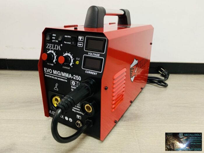 ZELDA EVOMIG-250 Pro Multimig inverteres hegesztőgép - Image 4