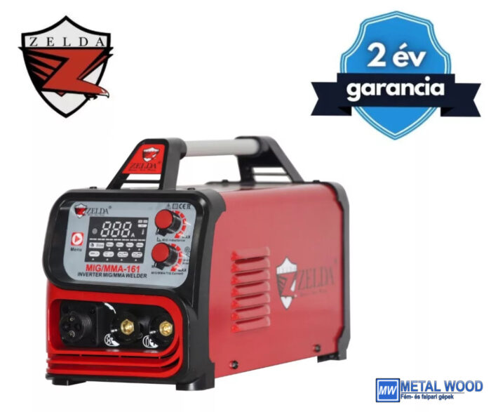 ZELDA MIG/MMA-161D 4in1 GAS/NOGAS hegesztőgép + Ajándék porbeles huzal - Image 1