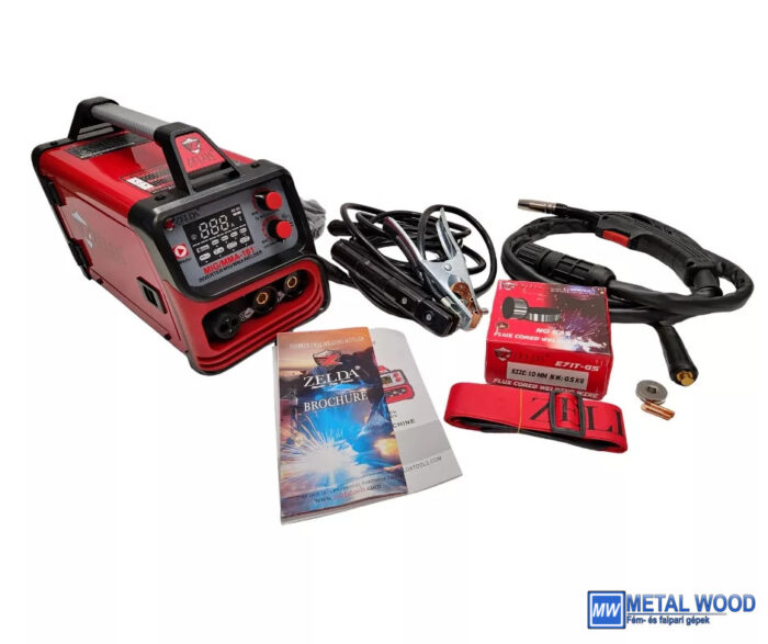 ZELDA MIG/MMA-161D 4in1 GAS/NOGAS hegesztőgép + Ajándék porbeles huzal - Image 10
