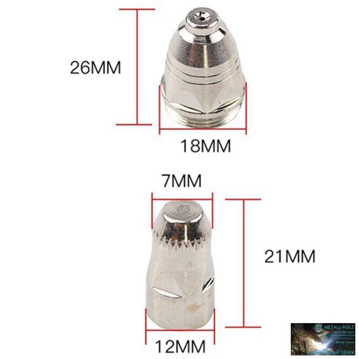 ZELDA P80 plazmavágó fúvóka 1,5mm - Image 3