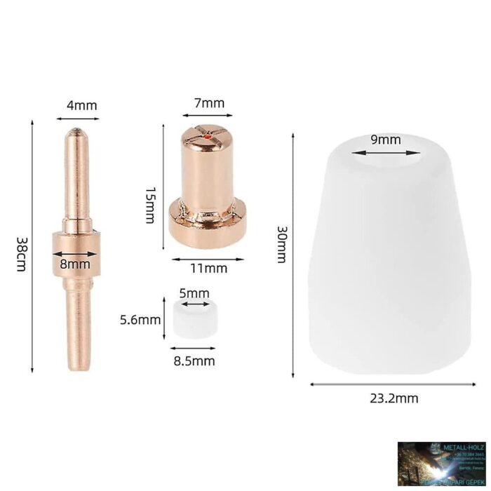 ZELDA PT-31 plazmavágó fúvóka hosszú - Image 3