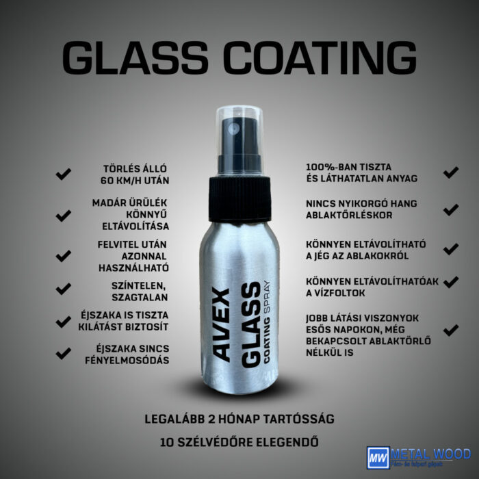 Glass Coating - Szélvédőbevonat 50ml - Image 2