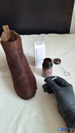 Leather Expert Bőrfesték - Velur. Nubuk, Analin 75ml Maroon - Image 7