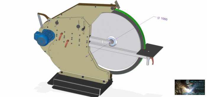 MTM 5 B SZALAGCSISZOLÓ GÉP (BURKOLT) - Image 1