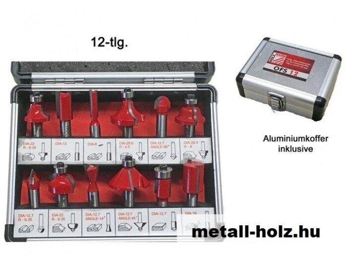 OFS 12 felsőmarókés készlet - Image 1