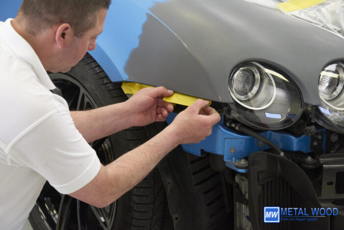 Q1 Prémium maszkoló szalag/ Sárga  18mm/50m 110 °C - Image 6