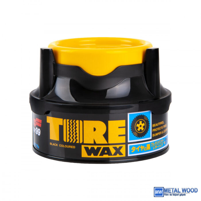 SOFT99 Tire Black Wax 170g - Fekete gumi wax - Image 1