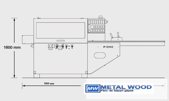 Futura P-One négyfejes gyalugép - Image 5