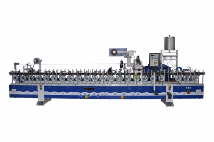 UNIMAK PW 35 W6-P - ABLAKPROFIL PROFILFÓLIÁZÓ GÉP PUR RAGASZTÓ FELHORDÓ RENDSZERREL