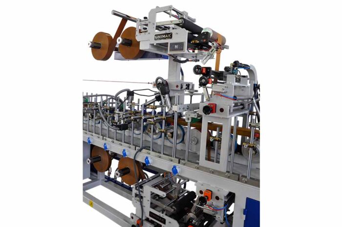 UNIMAK PW2 35 W6-PA KÉTOLDALÚ LAMINÁLÓLÓGÉP PUR RAGASZTÓ FELHORDÓ RENDSZERREL - Image 3