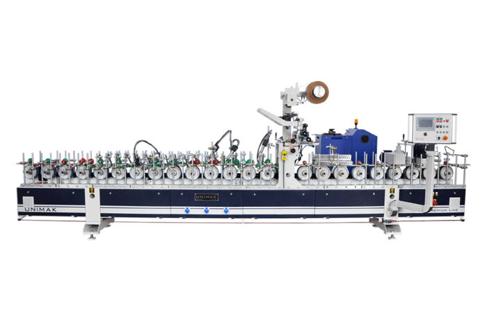 UNIMAK PW 35 P PROFILFÓLIÁZÓ GÉP PUR RAGASZTÓ FELHORDÓ RENDSZERREL - Image 1