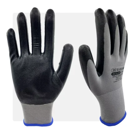 FIENINIF nitril mártott szürke munkavédelmi kesztyű