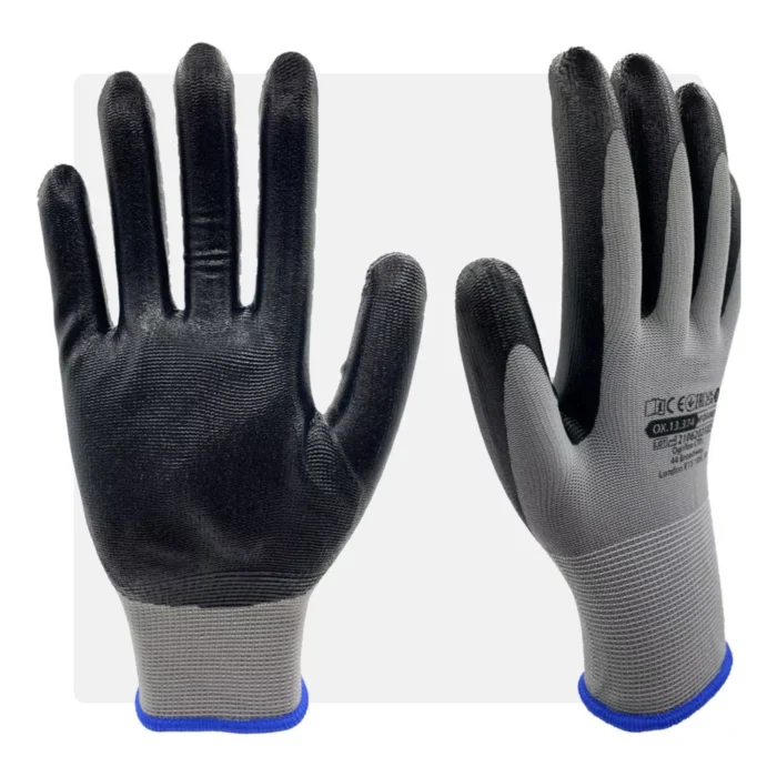 J-FIENINIF_SB FIENINIF nitril mártott szürke munkavédelmi kesztyű - Image 1