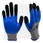 MOTRULAF latex mártott kék munkavédelmi kesztyű