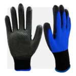 HEXA NB PU mártott kék szellőző munkavédelmi kesztyű