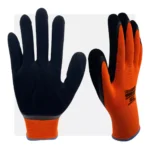 LATEKSFOM PB latex mártott narancs munkavédelmi kesztyű