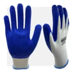 LATEKS WN latex mártott kék munkavédelmi kesztyű
