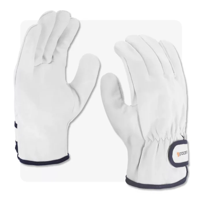 X-DRIVER_VELCRO_10 DRIVER VELCRO kecskebőr munkavédelmi kesztyű - Image 1