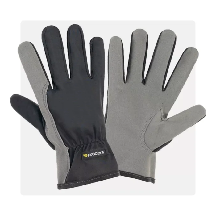 GRIS szintetikus bőr munkavédelmi kesztyű - Image 1
