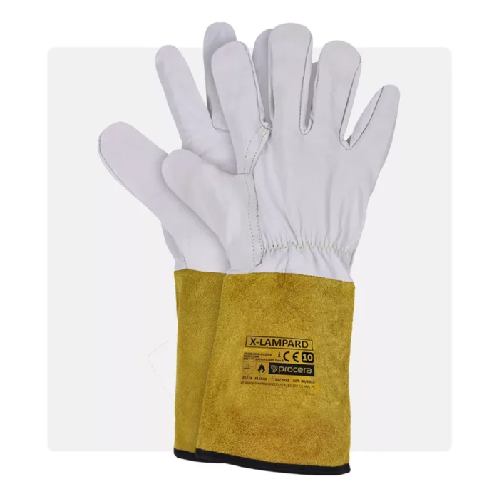 X_LAMPARD LAMPARD kecskebőr lángálló hegesztő munkavédelmi kesztyű - Image 1