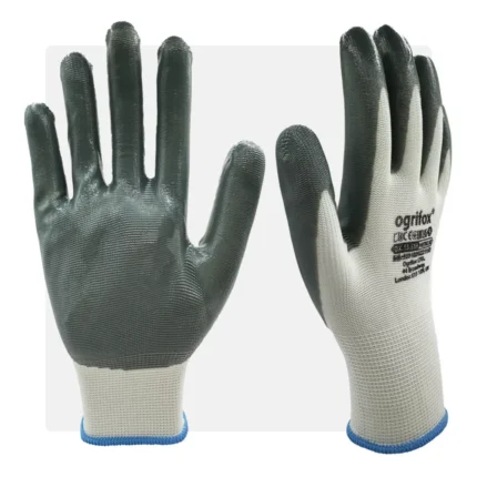 NITRON nitril mártott fehér munkavédelmi kesztyű