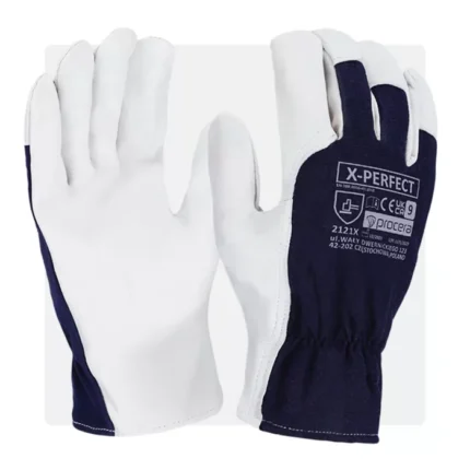 PERFECT kecskebőr kék munkavédelmi kesztyű