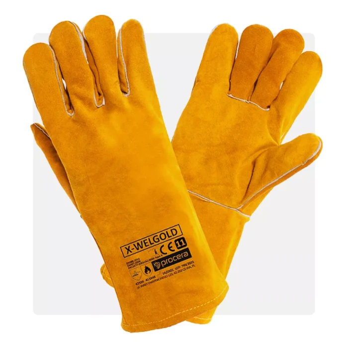 WELGOLD marhabőr hegesztő munkavédelmi kesztyű - Image 1