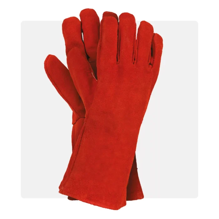 REFLEX RED marhabőr hegesztő munkavédelmi kesztyű - Image 1
