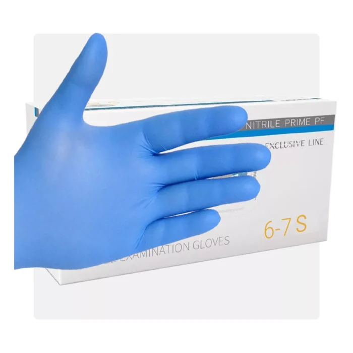 RNITRILE PF púdermentes kék nitril munkavédelmi kesztyű 100db - Image 1