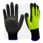 HEXA SEB PU mártott neon szellőző munkavédelmi kesztyű